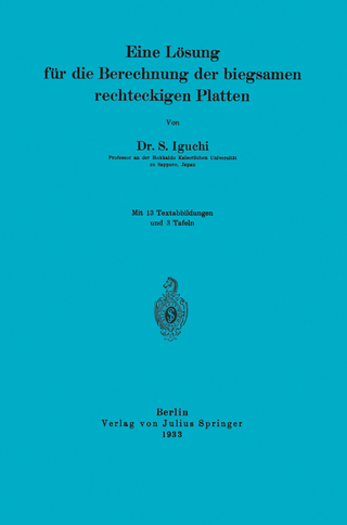 Eine Lösung für die Berechnung der biegsamen rechteckigen Platten