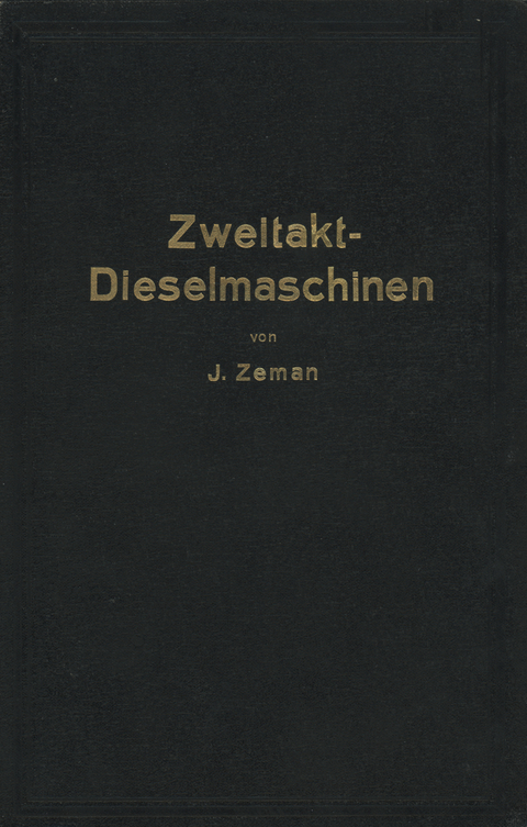 Zweitakt-Dieselmaschinen kleinerer und mittlerer Leistung - NA Zeman