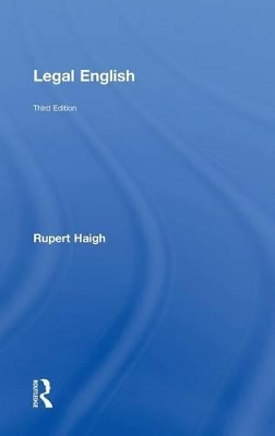 Legal English - Rupert Haigh
