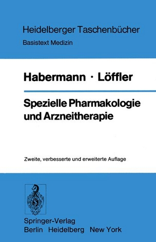 Spezielle Pharmakologie Und Arzneimitteltherapie