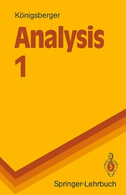 Analysis 1 - Konrad K&ouml;nigsberger