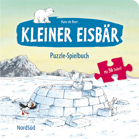 Kleiner Eisb&auml;r Puzzle-Spielbuch - Hans de Beer