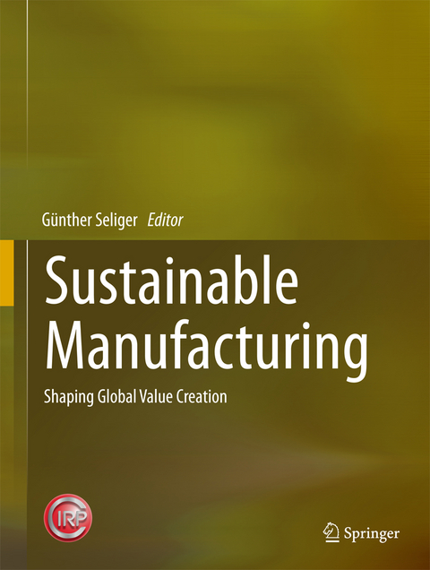 Sustainable Manufacturing - 