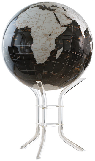 COLUMBUS ONYX Earthsphere Design Globus