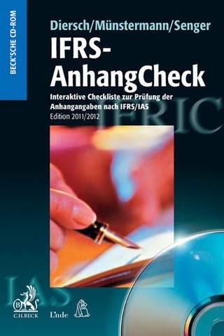 IFRS-AnhangCheck CD-ROM Edition 2011/2012