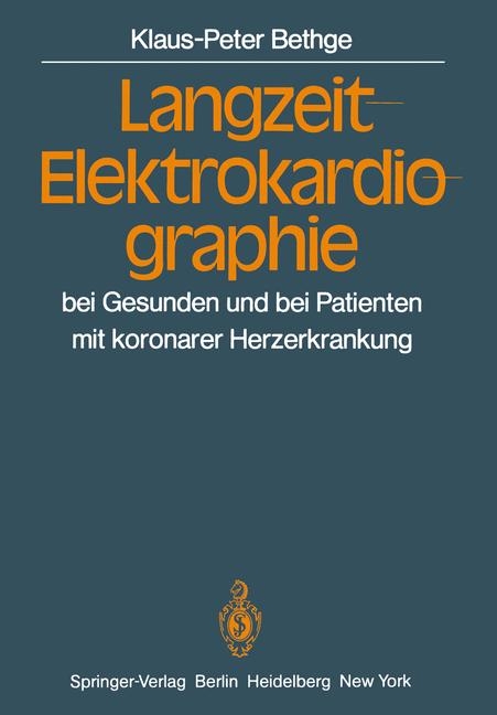 Langzeit-Elektrokardiographie - K.-P. Bethge
