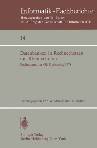 Datenbanken in Rechnernetzen mit Kleinrechnern