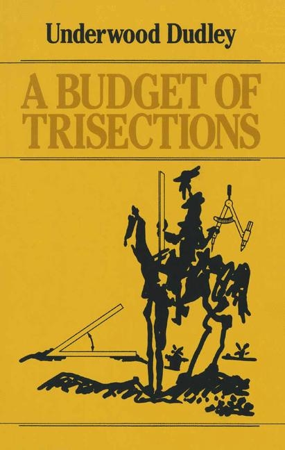 A Budget of Trisections - Underwood Dudley, U Dudley