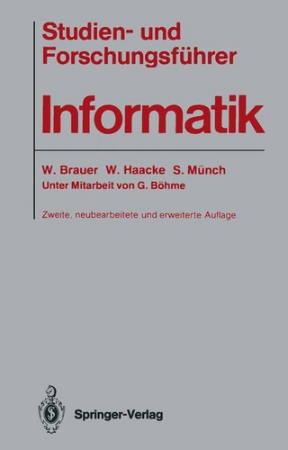 Studien- und Forschungsführer Informatik