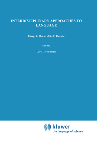 Interdisciplinary Approaches to Language