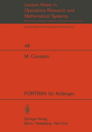 FORTRAN Fur Anf Nger