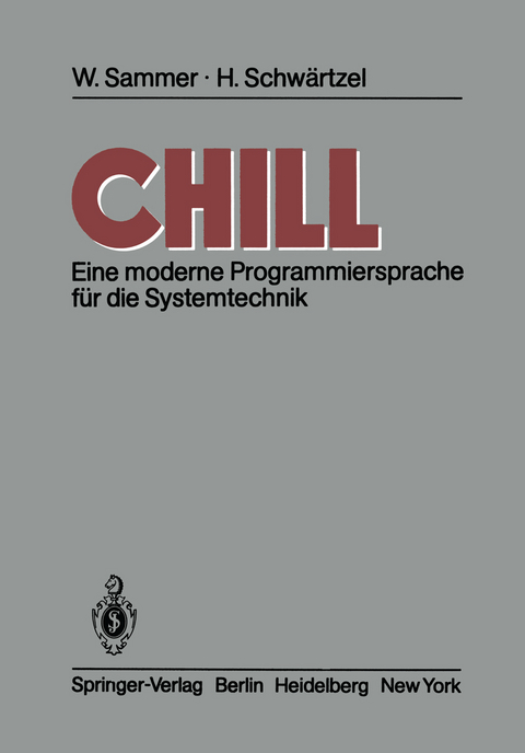 CHILL - Werner Sammer, H. Schwärtzel