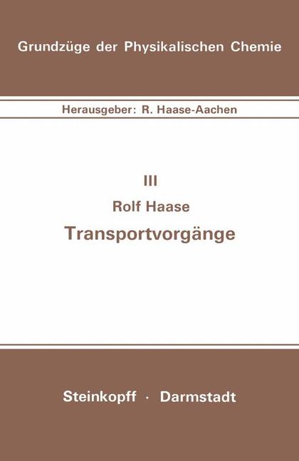 Transportvorg&auml;nge. - Rolf Haase