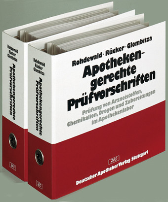 Apothekengerechte Pr&uuml;fvorschriften - 