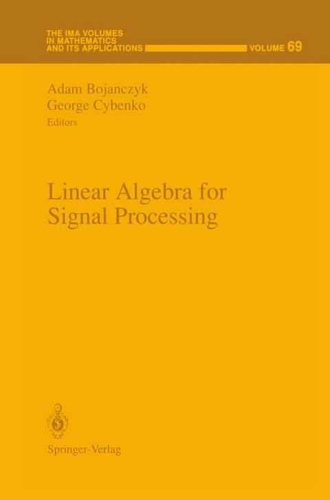 Linear Algebra for Signal Processing - 