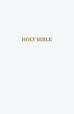 KJV Holy Bible: Gift and Award, White Leather-Look, Red Letter, Comfort Print: King James Version