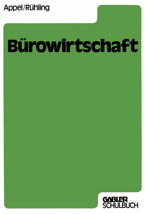 B&uuml;rowirtschaft - Jo Appel
