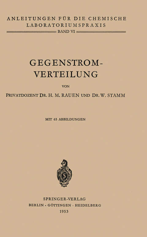 Gegenstrom-Verteilung - H. M. Rauen, W. Stamm