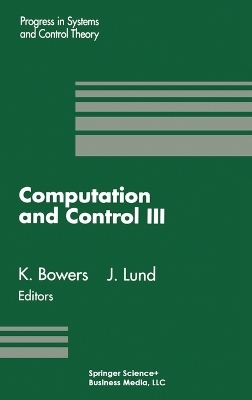 Computation and Control - 