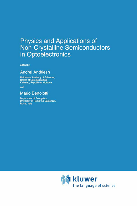 Physics and Applications of Non-Crystalline Semiconductors in Optoelectronics - 