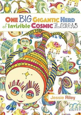 One Big Gigantic Herd of Invisible Cosmic Zebras Coloring Book