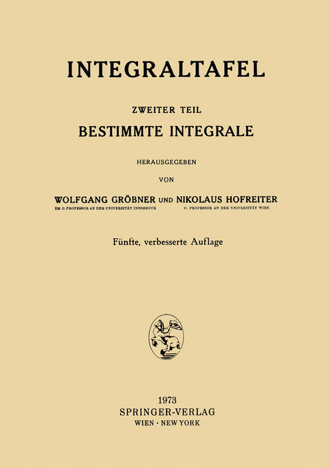 Integraltafel - 