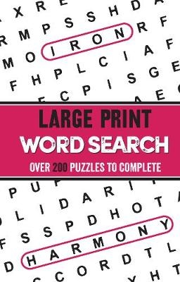 Large Print Word Search