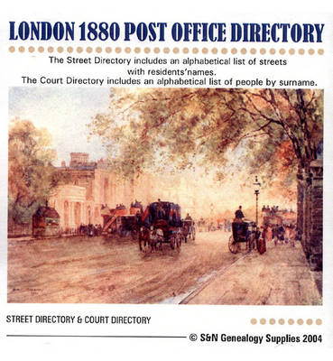 London 1880 Post Office Directory