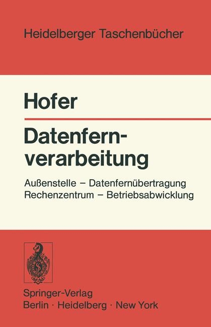 Datenfernverarbeitung - H Hofer