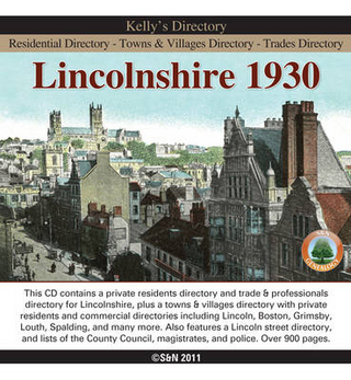 Lincolnshire Kelly's Directory 1930