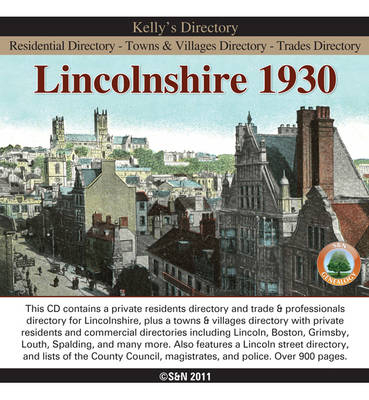 Lincolnshire Kelly's Directory 1930