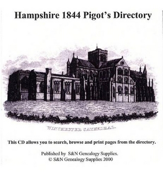 Hampshire 1844 Pigot's Directory