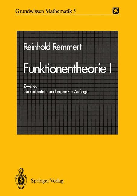 Funktionentheorie I - Reinhold Remmert