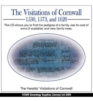 Cornwall, the Visitations of Cornwall 1530, 1573, and 1620