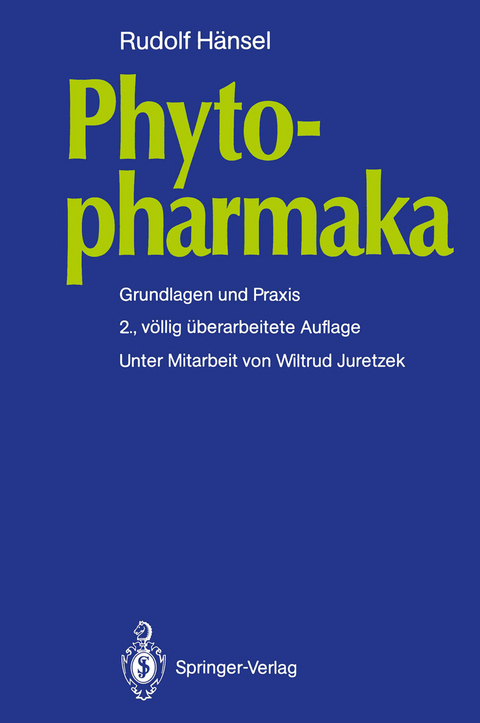 Phytopharmaka - Rudolf H&auml;nsel