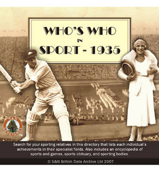 Who's Who in Sport - 1935