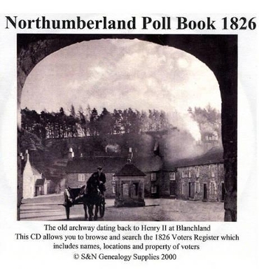 Northumberland Poll Book 1826