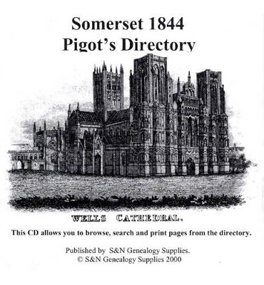 Somerset 1844 Pigot's Directory
