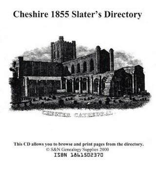 Cheshire 1855 Slater's Directory