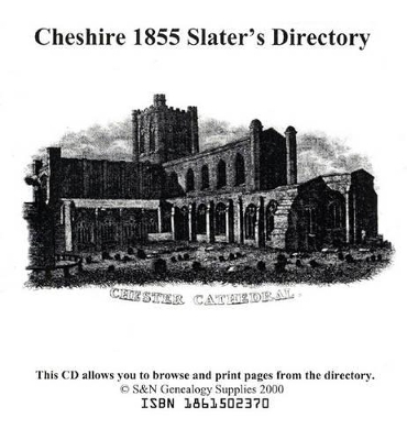 Cheshire 1855 Slater's Directory