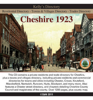 Cheshire 1923 Kelly's Directory