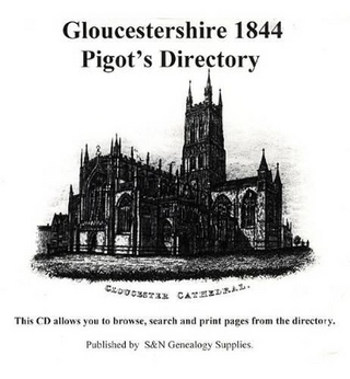 Gloucestershire 1844 Pigot's Directory