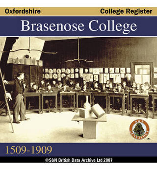 Oxfordshire, Brasenose College Register 1509-1909