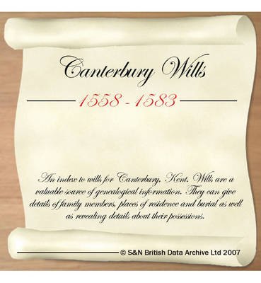 Kent, Canterbury Wills 1558-1583