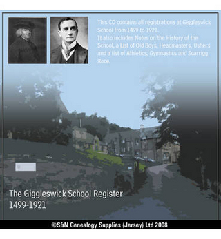 Yorkshire, Giggleswick School Register 1499-1921