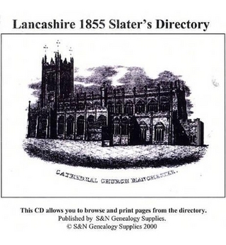Lancashire 1855 Slater's Directory