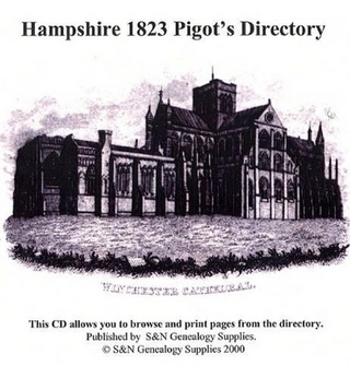 Hampshire 1823 Pigot's Directory