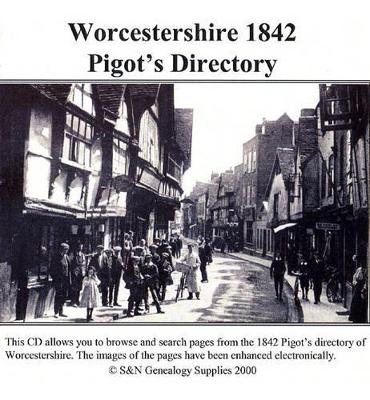 Worcestershire 1842 Pigot's Directory