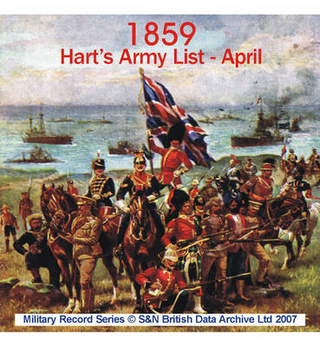 Army List 1859 - April (Hart's)