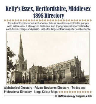 Essex, Hertfordshire and Middlesex 1898 Kelly's Directory